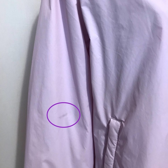 ❌SOLD❌ Levi’s NWT Light Lilac Windbreaker Jacket for Women XL - Picture 6 of 15